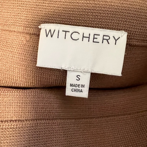 Brand new Witchery knit two pieces co-ord set chocolate/tan color - Picture 4 of 8